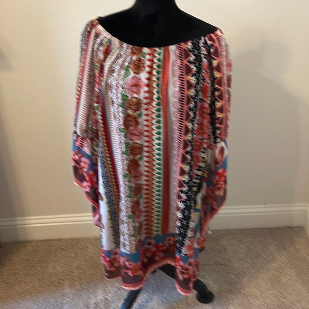 Floral printed dress